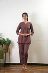 Chocolate pure cotton sleep wear