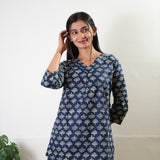 Indigo jasmine pure cotton sleep wear