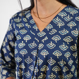 Indigo jasmine pure cotton sleep wear