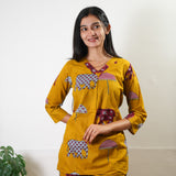 Mustard umbrella  pure cotton sleep wear