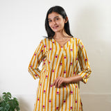 Mustard marigold pure cotton sleep wear