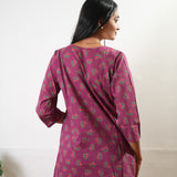 Plum  pure cotton sleep wear