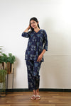 Blue butterfly  pure cotton sleep wear