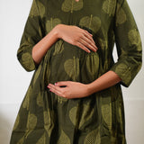 Olive fern maternity nursing comfies