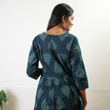 Green fern cotton maternity nursing comfies