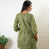 Olive lotus cotton comfies
