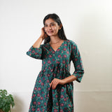 Teal cotton comfies