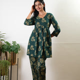 Wild green cotton comfies
