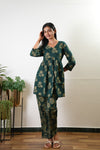Wild green cotton comfies