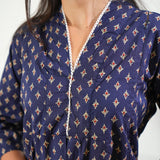 Midnight butta cotton maternity nursing co-ords set