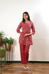 Ruby cotton button down comfies