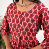 Ruby cotton button down comfies