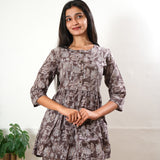 Dark chocolate button down comfies
