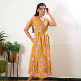 Sunshine cotton midi dress