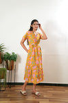 Sunshine cotton midi dress