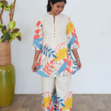 Sapphire cotton co-ords