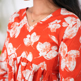 Tangerine cotton comfies