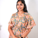 Sandalwood cotton kaftan