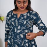 Peacock fern maternity nursing wear