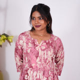 Blush pink maternity nursing wear
