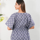 Lavender butta maternity nursing kaftan