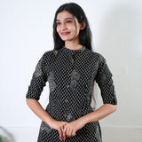 Black paisley cotton co-ords set