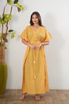 Tuscany cotton maternity nursing kaftan