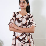 Cherry blossom cotton lounge sleep wear