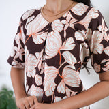 Cherry blossom cotton lounge sleep wear