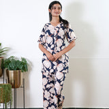 Blueberry cotton lounge sleep wear