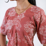 Rust orange cotton lounge sleep wear