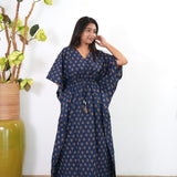 Flora cotton kaftan