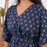 Flora cotton kaftan