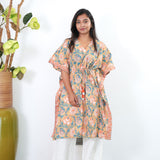 Sandalwood cotton short kaftan