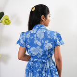 Cloud cotton button down shirt dress