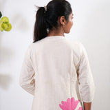 Pink tulips cotton co-ords set