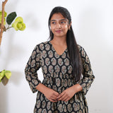 Striped cotton comfies