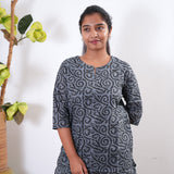 Powder blue cotton sleep wear