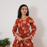 Tangerine cotton comfies