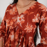 Tangerine cotton comfies
