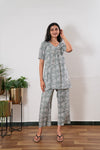 Soft grey cotton sleep wear