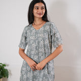 Soft grey cotton sleep wear