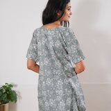 Soft grey cotton sleep wear