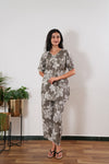 Grey cotton sleep wear