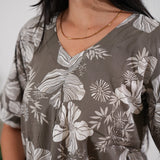 Grey cotton sleep wear