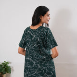 Forest green cotton sleep wear