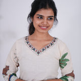 Animal printed cotton co-ords set