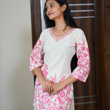 Cherry blossom cotton co-ords set