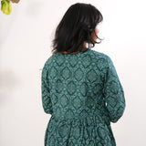 Turquoise cotton comfies