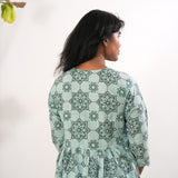 Mint green cotton comfies